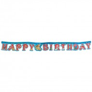 Themez Only Pirate Paper H B Letter Banner 1 Piece Pack